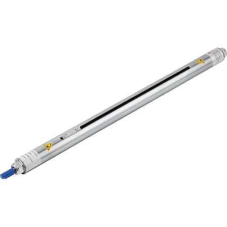 Kipp Linear Actuator W. Ball Bearing B=40, L=500, Stainless Steel 1.4301, Comp:Steel K0495.400101X500